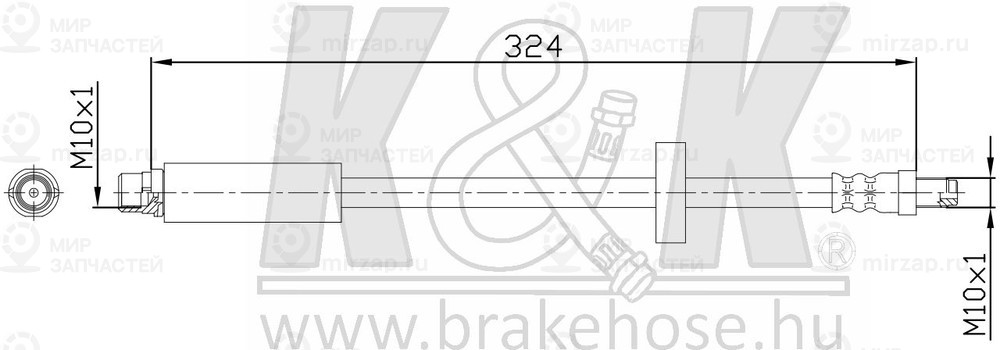 Запчасть K&K FT0255