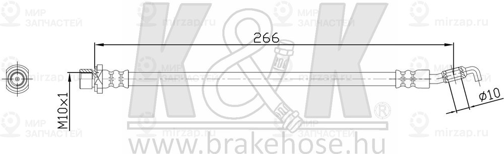 Запчасть K&K FT0286