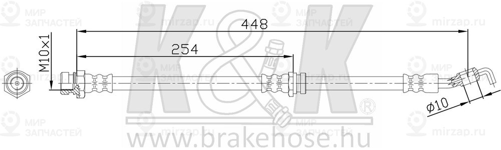 Запчасть K&K FT0305