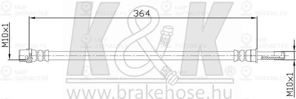 Запчасть K&K FT0331