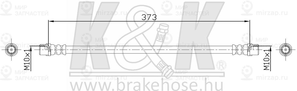 Запчасть K&K FT0332