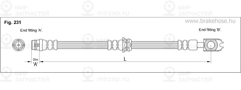 Запчасть K&K FT0349