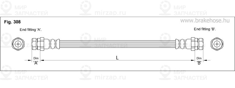 Запчасть K&K FT0359