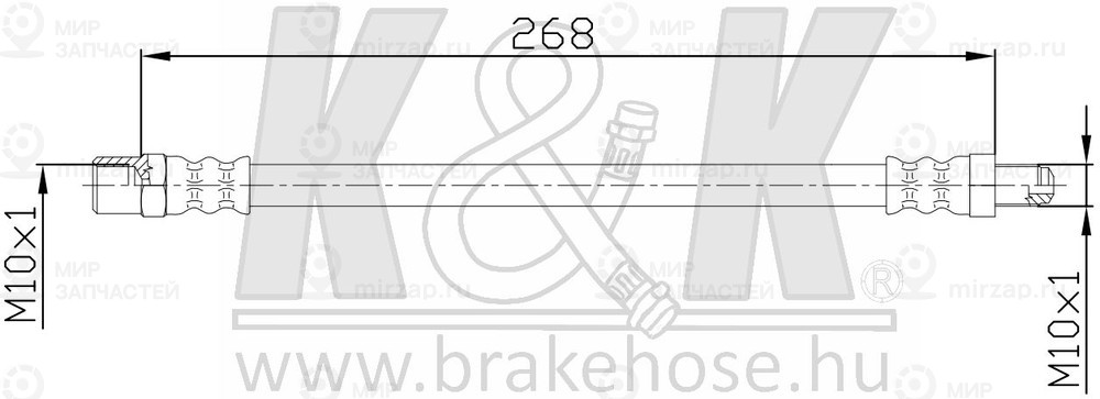 Запчасть K&K FT0366