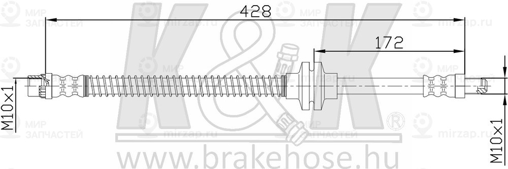 Запчасть K&K FT0372