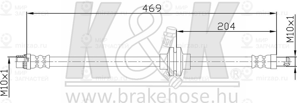 Запчасть K&K FT0373