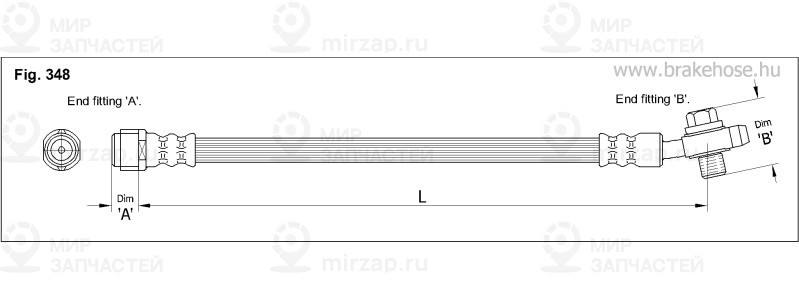 Запчасть K&K FT0381