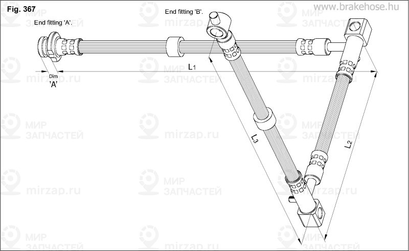Запчасть K&K FT0395