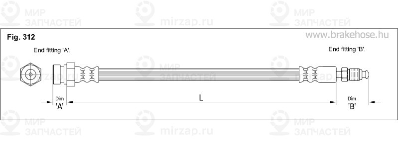 Запчасть K&K FT0465