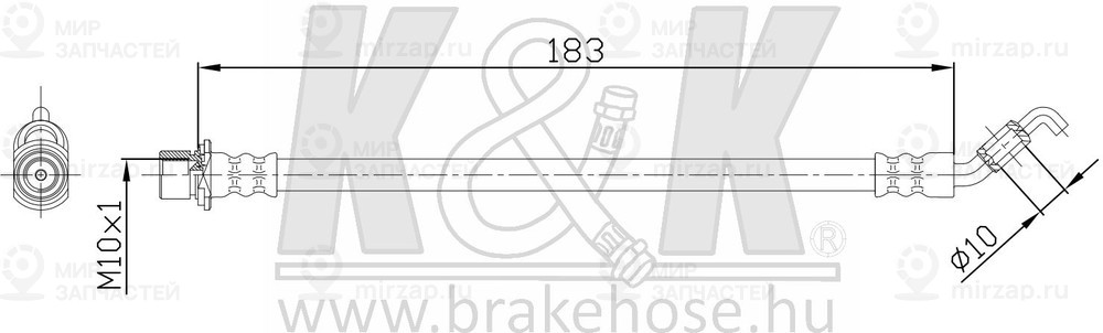 Запчасть K&K FT0477