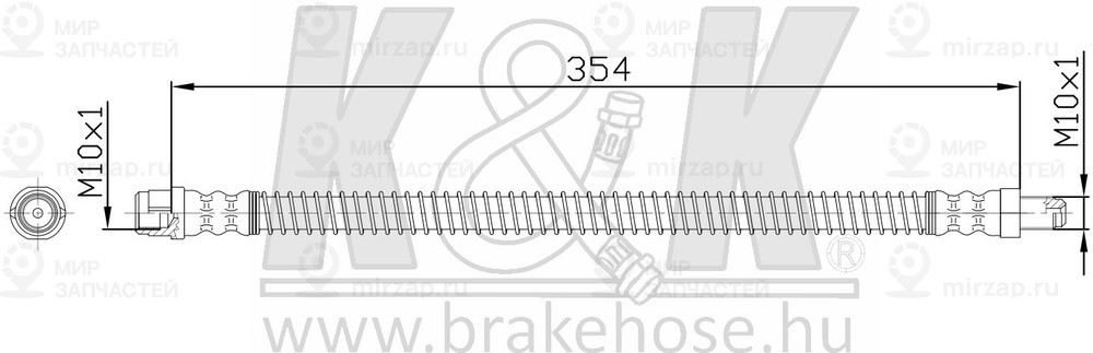 Запчасть K&K FT0481