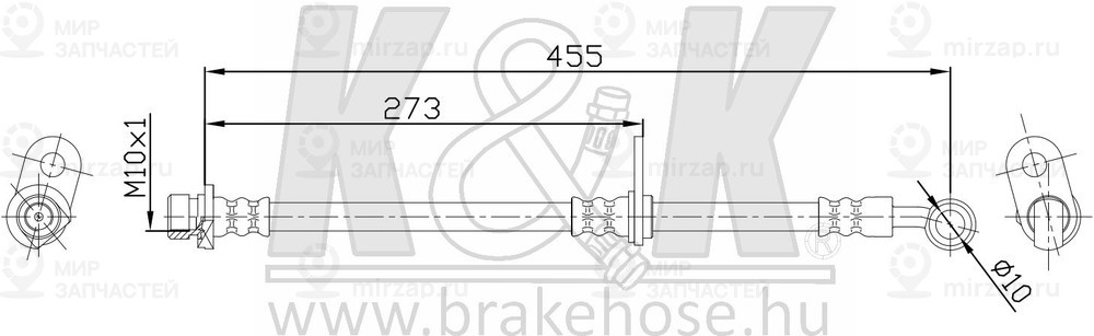 Запчасть K&K FT0493