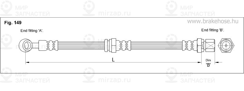 Запчасть K&K FT0525