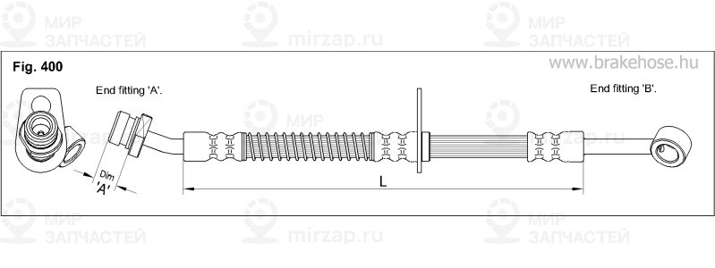 Запчасть K&K FT0556