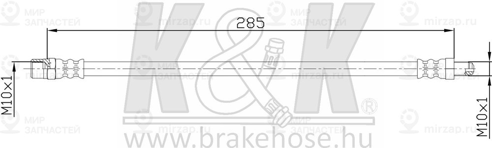 Запчасть K&K FT0568