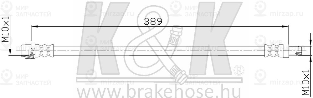 Запчасть K&K FT0574