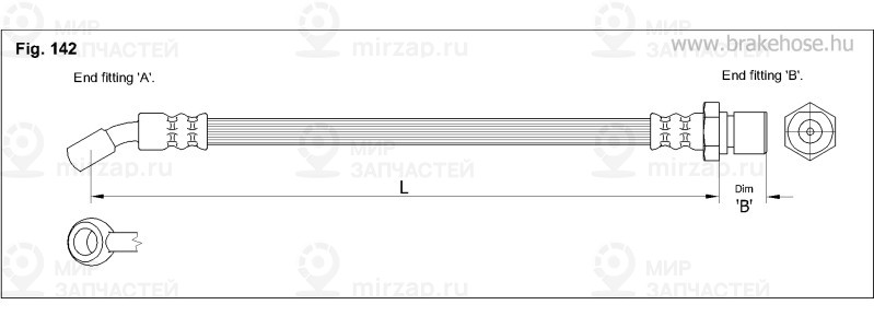 Запчасть K&K FT0608