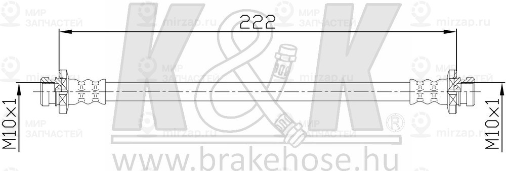 Запчасть K&K FT0611