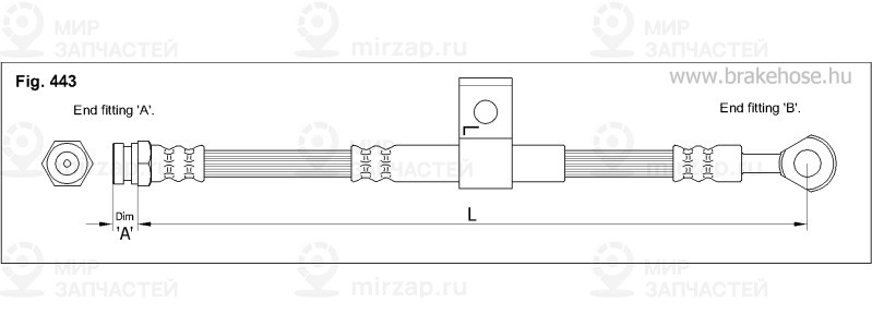 Запчасть K&K FT0677