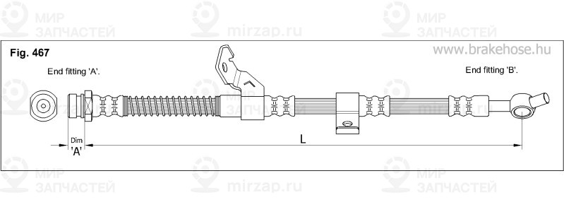 Запчасть K&K FT0714