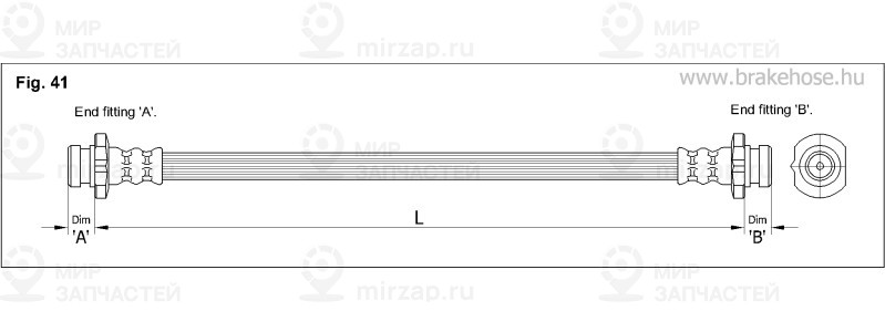 Запчасть K&K FT0719