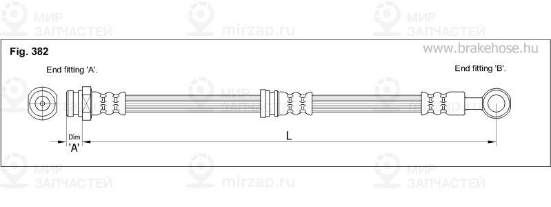 Запчасть K&K FT0744