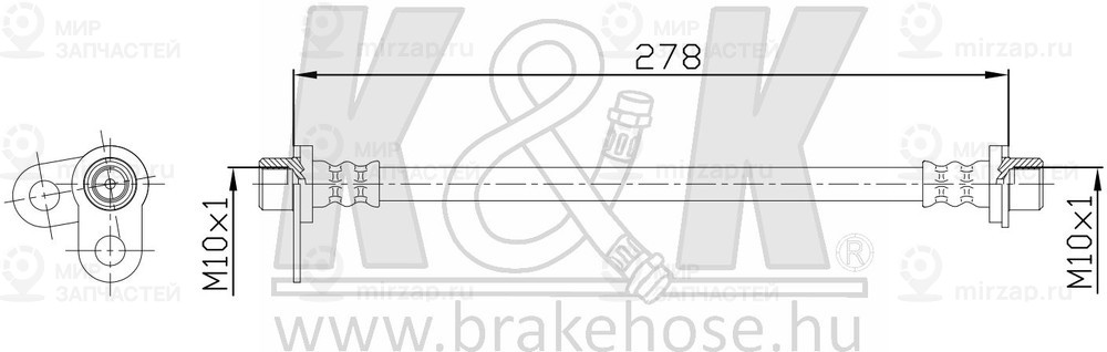 Запчасть K&K FT0746