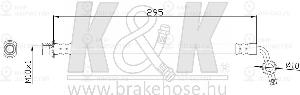 Запчасть K&K FT0761