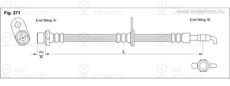 Запчасть K&K FT0772