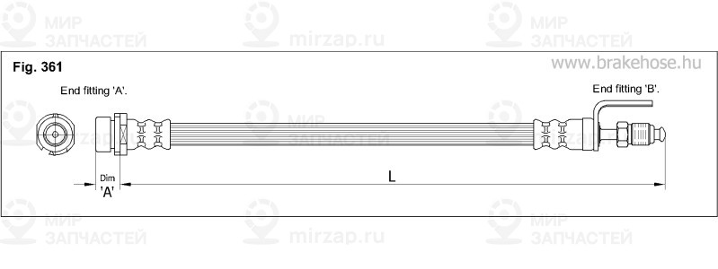 Запчасть K&K FT0801