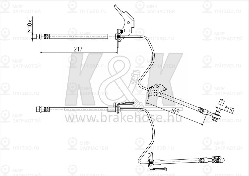 Запчасть K&K FT0811