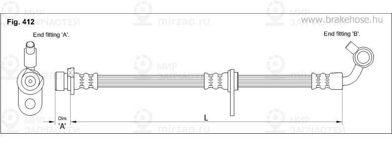 Запчасть K&K FT0814