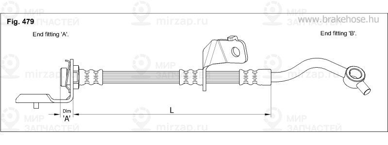 Запчасть K&K FT0820