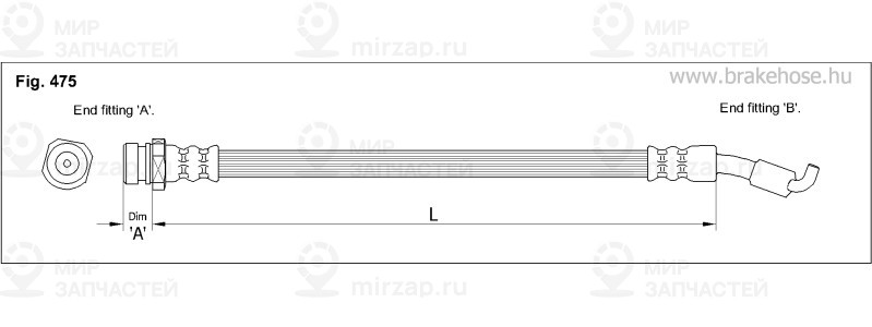 Запчасть K&K FT0822