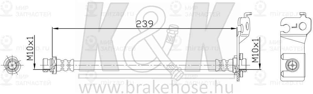 Запчасть K&K FT0842