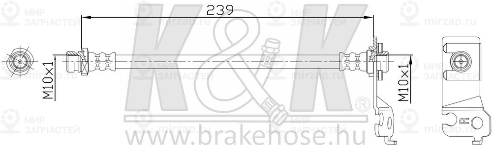 Запчасть K&K FT0843
