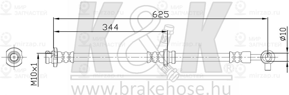 Запчасть K&K FT0860