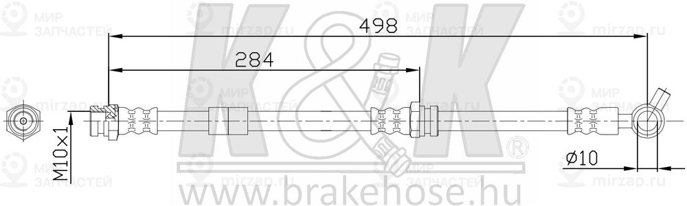 Запчасть K&K FT0872