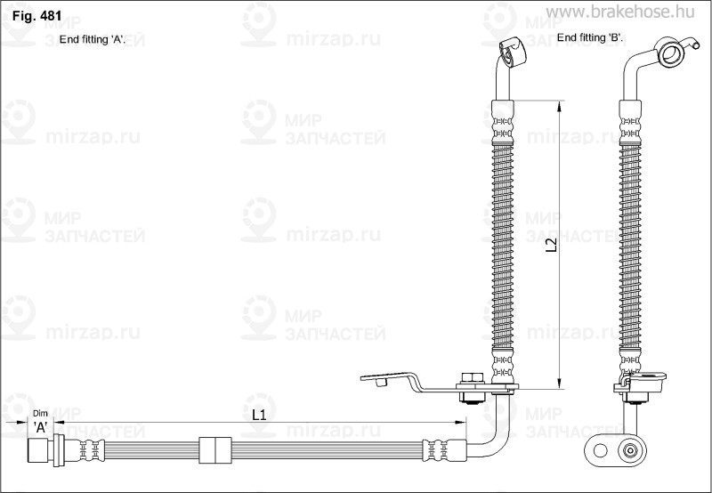 Запчасть K&K FT0878