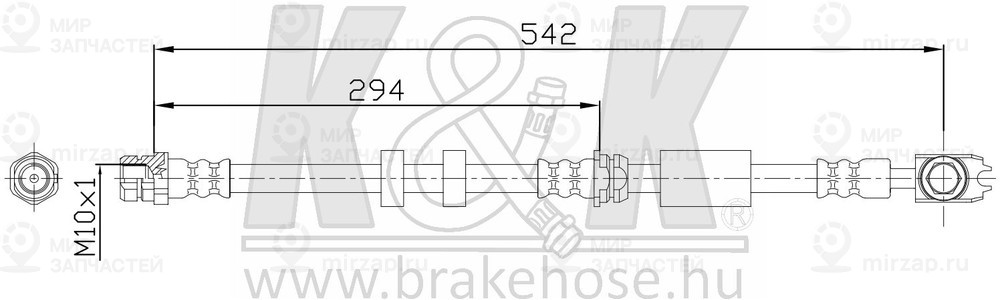 Запчасть K&K FT0881