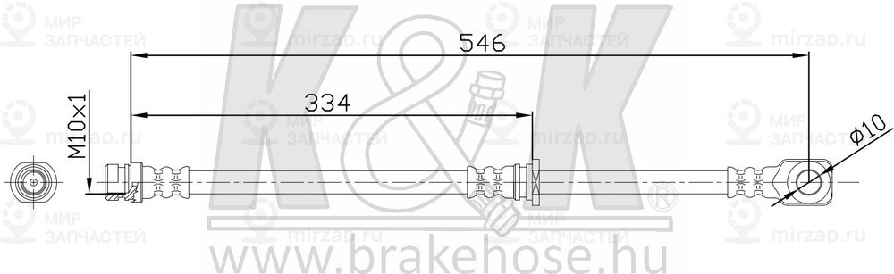 Запчасть K&K FT0918