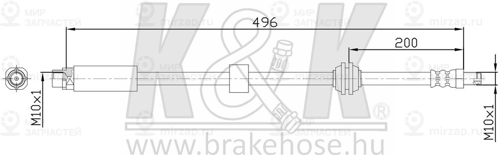 Запчасть K&K FT0942
