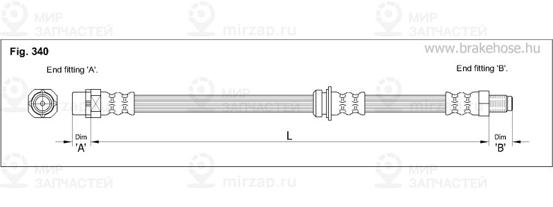 Запчасть K&K FT0946