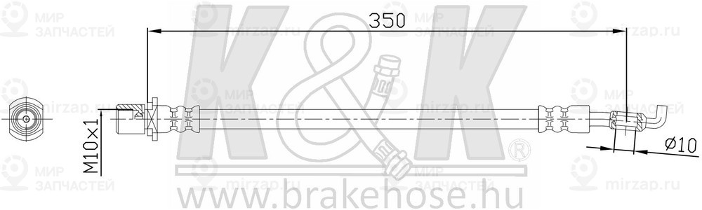 Запчасть K&K FT0956