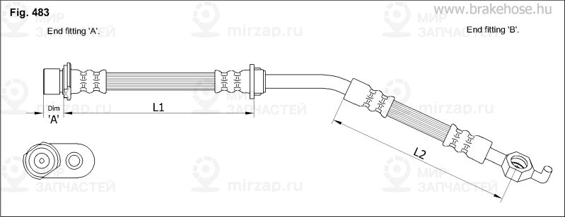 Запчасть K&K FT0967