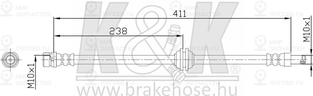Запчасть K&K FT0969