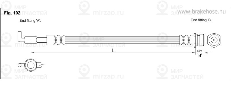 Запчасть K&K FT1017