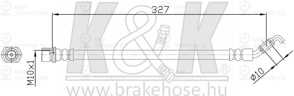 Запчасть K&K FT1023