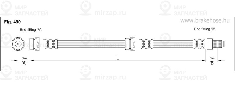 Запчасть K&K FT1034