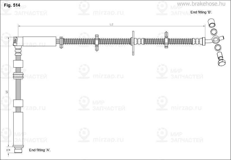 Запчасть K&K FT1045